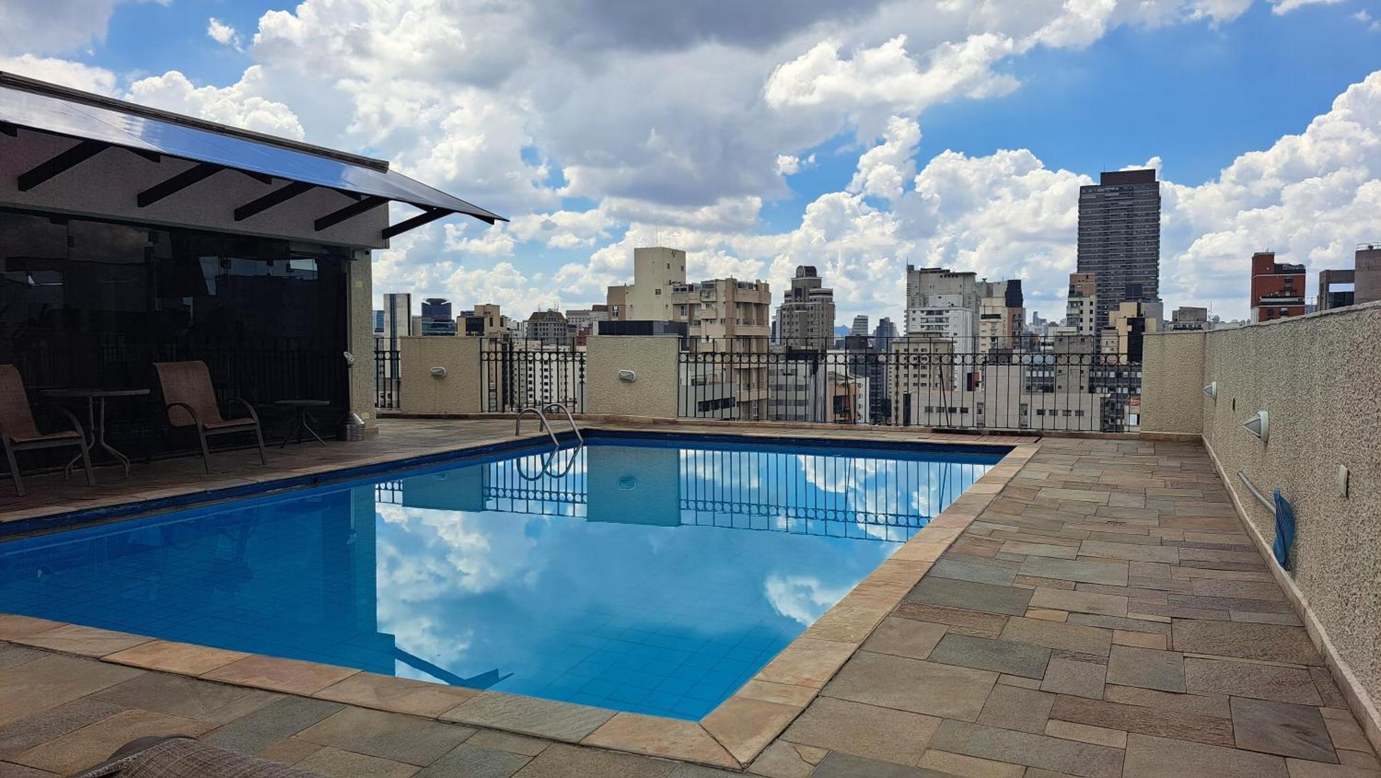 Flat Confortavel - Academia - Piscina - Garagem - Melhor Localizacao Do Itaim Bibi Сан-Пауло Экстерьер фото